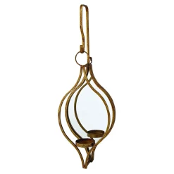 Ellie Mirrored Single Candle Holder