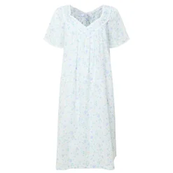 Elma Pansy Print Night Dress