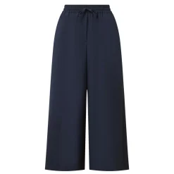 Elmo Cropped Wide Leg Trousers