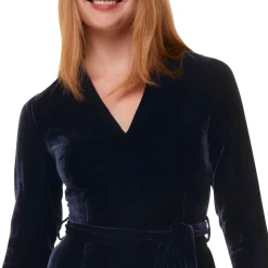 Elora Velvet Wide-Leg Jumpsuit