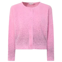 Embellished Fluffy Cardigan