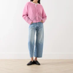 Embellished Fluffy Cardigan