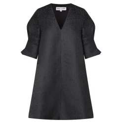 Embellished Jacquard Mini Dress