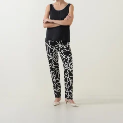 Embellished-Trim Tank Top