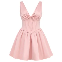 Emmeliette Flared Mini Dress