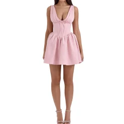 Emmeliette Flared Mini Dress
