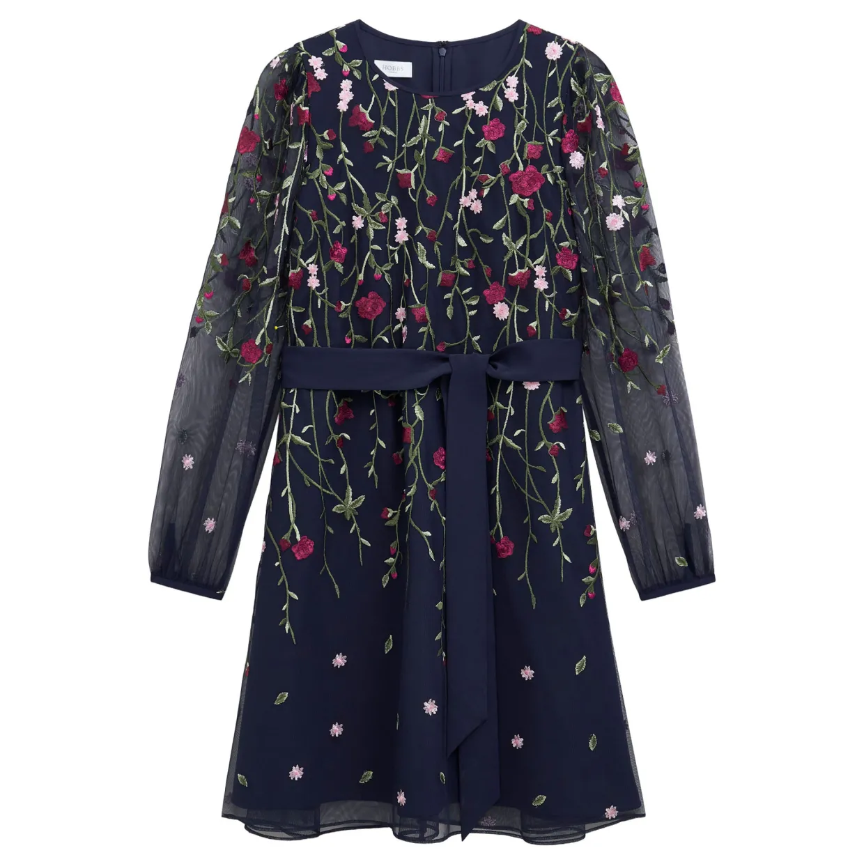Emmy Floral Flared Mini Dress
