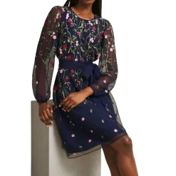 Emmy Floral Flared Mini Dress