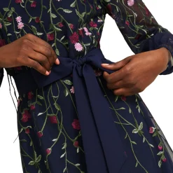 Emmy Floral Flared Mini Dress