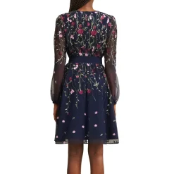 Emmy Floral Flared Mini Dress