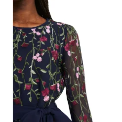 Emmy Floral Flared Mini Dress