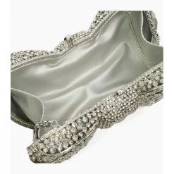 Enchant Embellished Bow Clutch