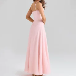 Esme Lurex Chiffon Dress