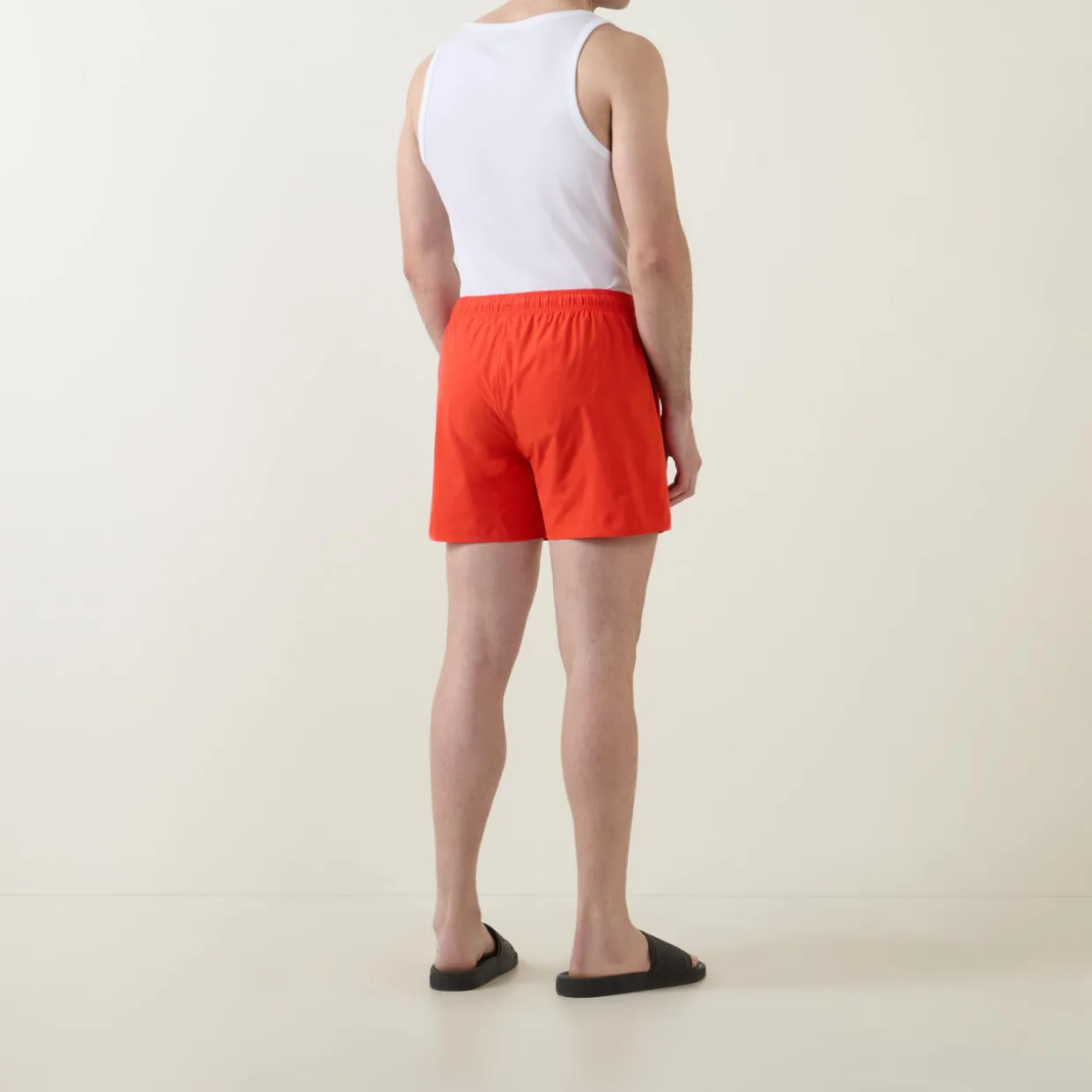 Essential Drawstring Logo Swim Shorts