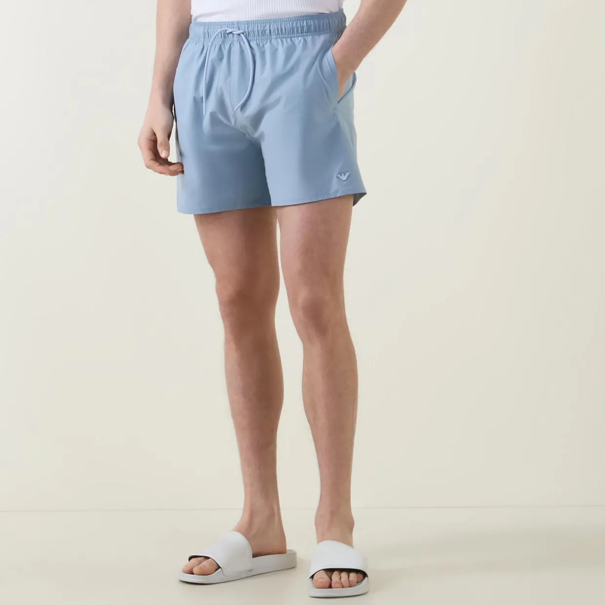 Essential Logo Drawstring Swim Shorts