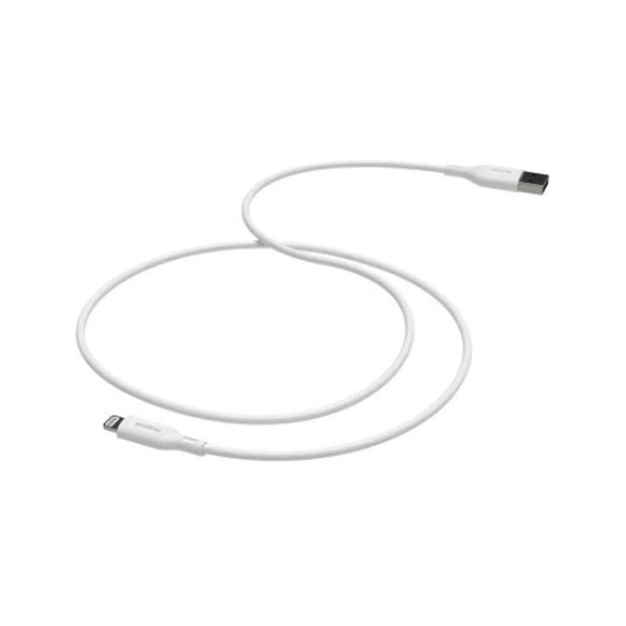 Essentials USBA to lightning 1M White