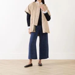 Eusobio Cropped Wide Leg Trousers