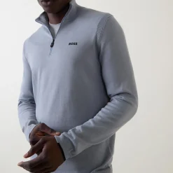 Ever-X Logo Half-Zip Sweater