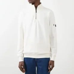 Ewan Half-Zip Logo Sweatshirt