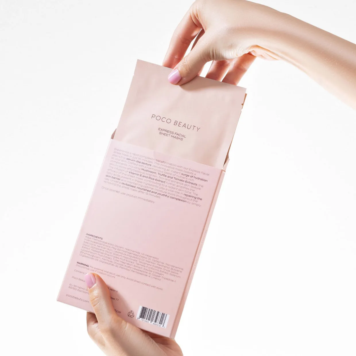 Express Facial Sheet Masks Box of 3