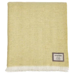 Extra Large Lambswool Throw Citrus