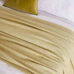 Extra Large Lambswool Throw Citrus