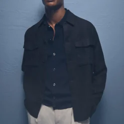 Eze Twin Pocket Linen Overshirt