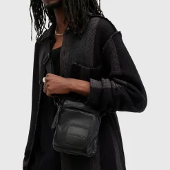 Falcon Leather Messenger Bag