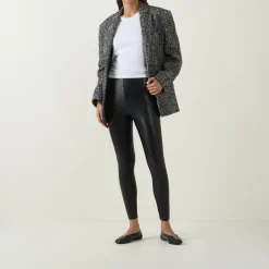 Faux Leather 7/8 Leggings