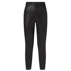 Faux Leather Five Pocket Leggings