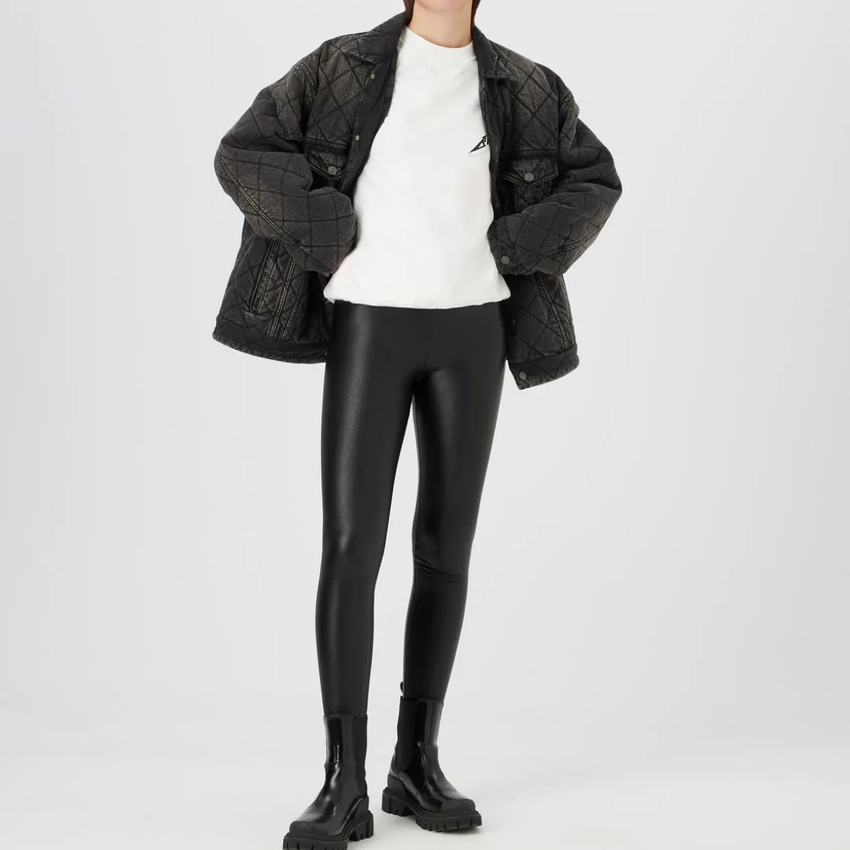 Faux Leather Leggings