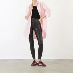 Faux Leather Leggings Petite