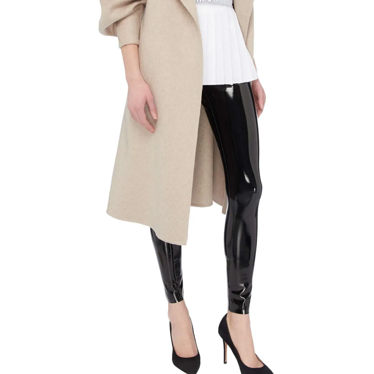 Faux Leather Patent Leggings