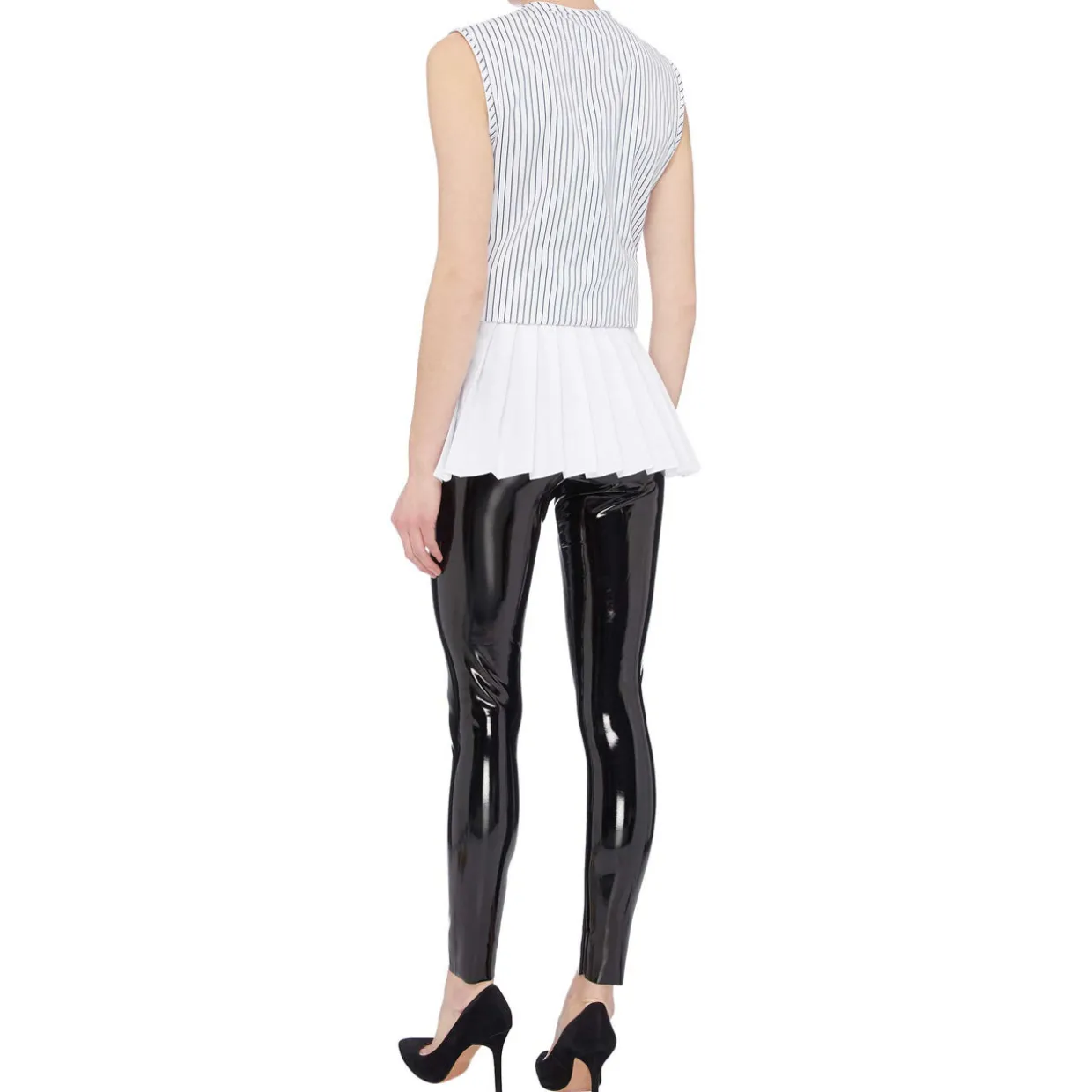 Faux Leather Patent Leggings