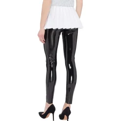 Faux Leather Patent Leggings