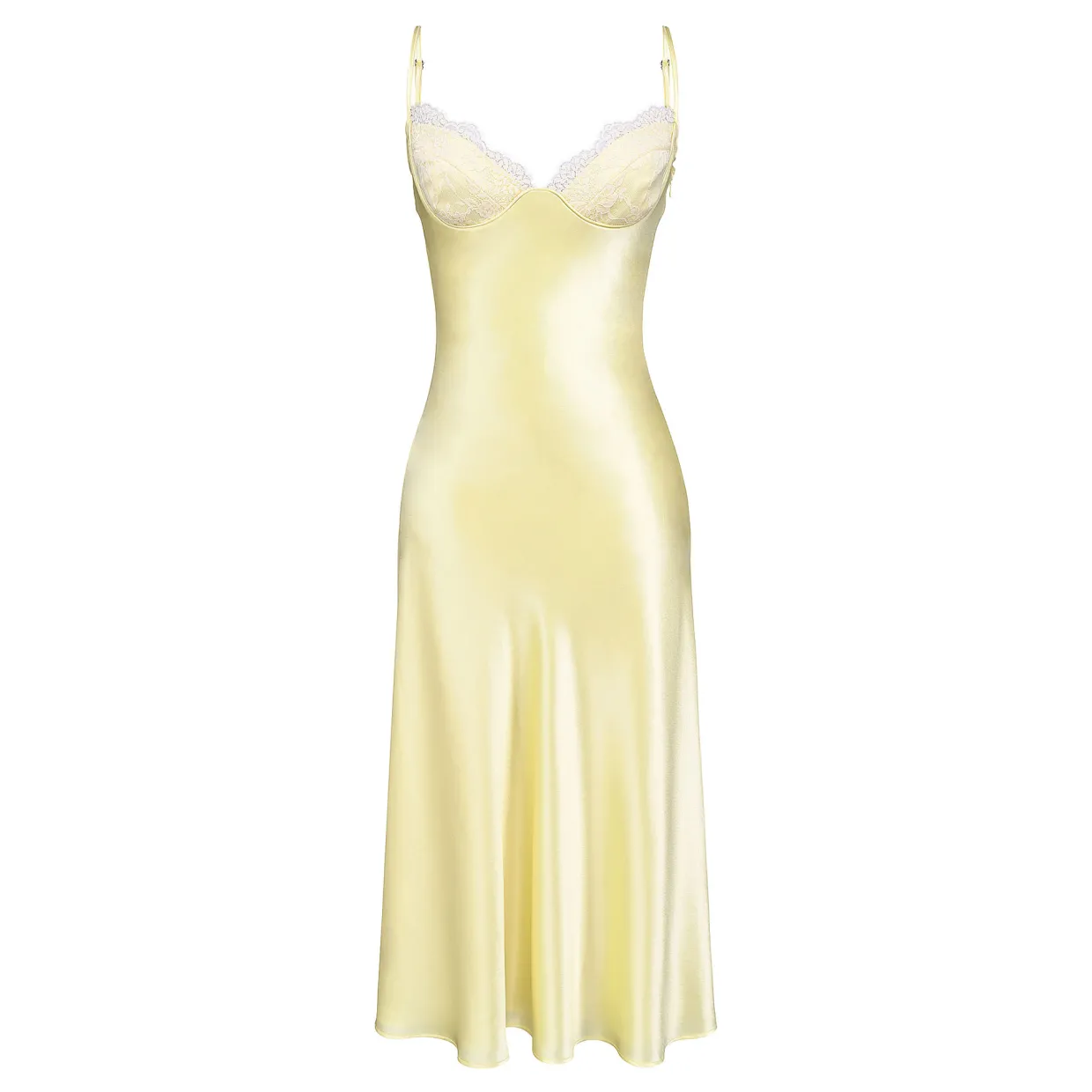 Felicity Satin Bias Cut Dress