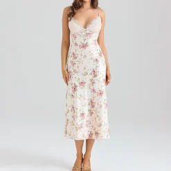 Felicity Satin Bias Cut Dress
