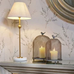 Fia Marble Base Table Lamp
