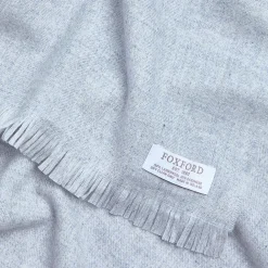 Fine-Knit Frayed Scarf