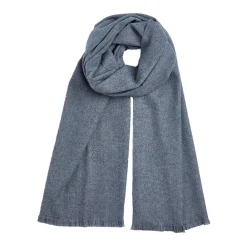 Fine-Knit Frayed Scarf