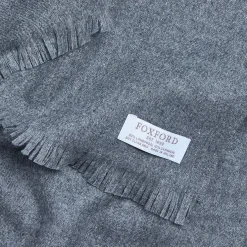 Fine-Knit Frayed Scarf
