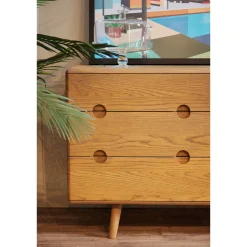 Finn Mid Century Sideboard Brown