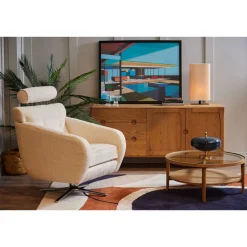 Finn Mid Century Sideboard Brown