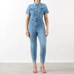 Fit For Success Denim Jumpsuit