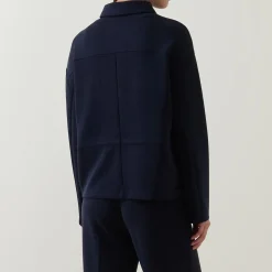 Flap Pocket Drawstring Jacket