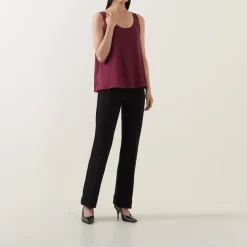 Flared Leg Trousers
