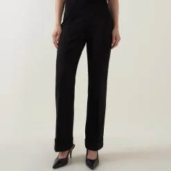 Flared Leg Trousers
