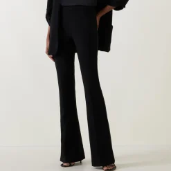 Flared-Leg Trousers