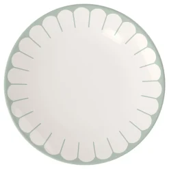 Fleur Vert Dinner Plate