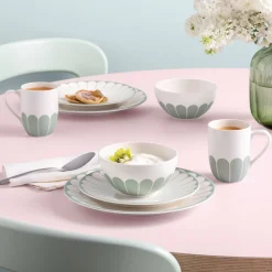 Fleur Vert Dinner Plate